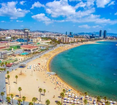 spring break plage, espagne